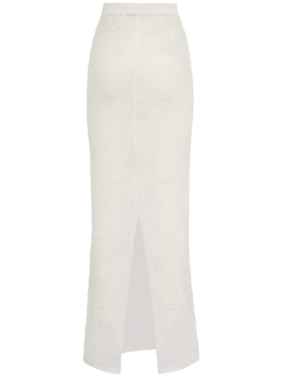 Giuseppe Di Morabito: Cotton blend long skirt