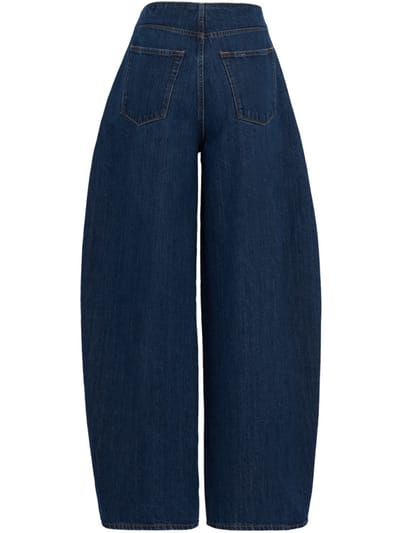 Jil Sander: Treated cotton denim jeans