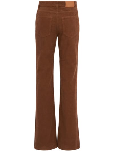 Stella McCartney: 棉质灯芯绒喇叭裤牛仔裤