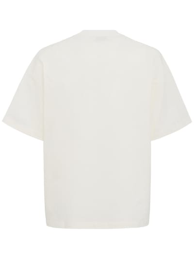 Jil Sander: Jil Sander logo cotton t-shirt