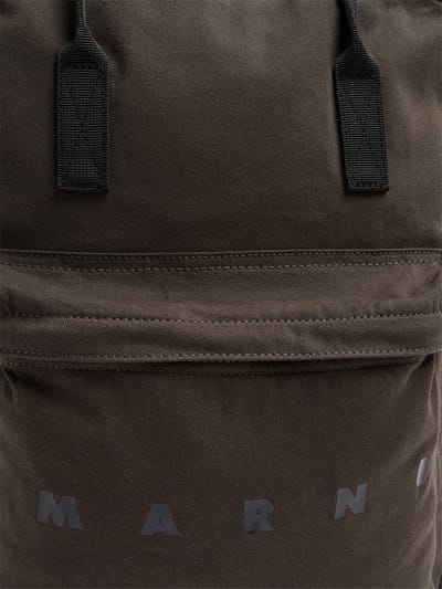 Marni Junior: Logo backpack