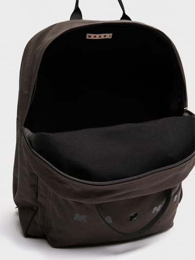 Marni Junior: Logo backpack