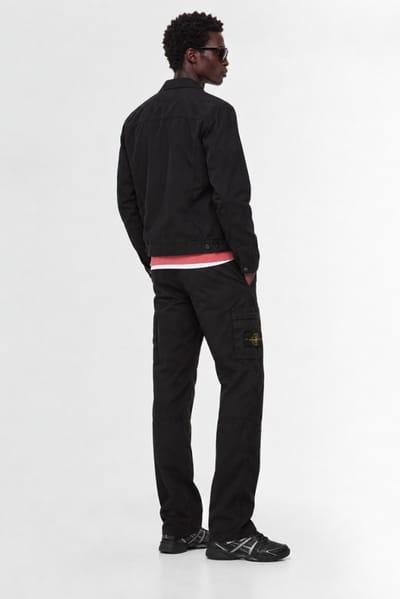 Stone Island: Cotton cargo pants with pockets