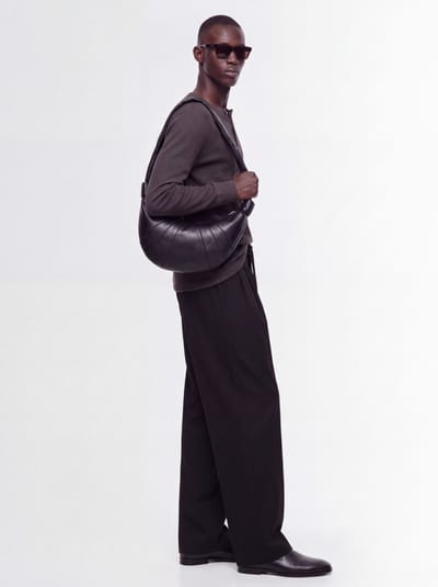 Lemaire: Ribbed cotton and linen-blend henley