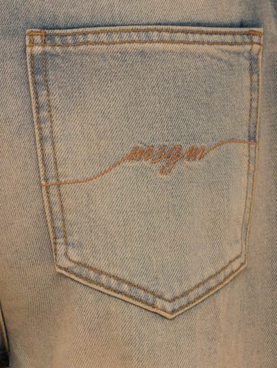 MSGM: Low rise baggy jeans
