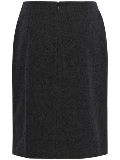 Jil Sander: Virgin wool mini skirt