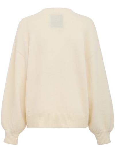 CRUNA: Oversized Sweatshirt mit Rundhalsausschnitt