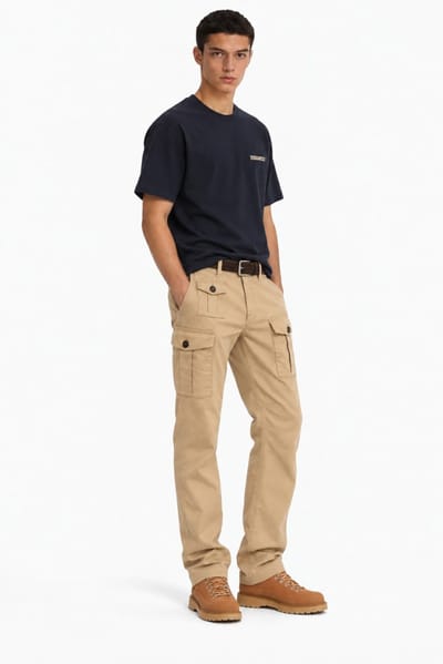 Dsquared2: Sexy Cargo stretch cotton trousers