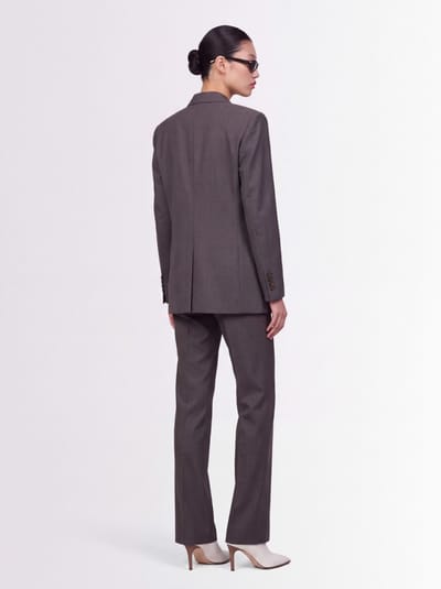 Stella McCartney: Pantalones de lana ajustados y a medida
