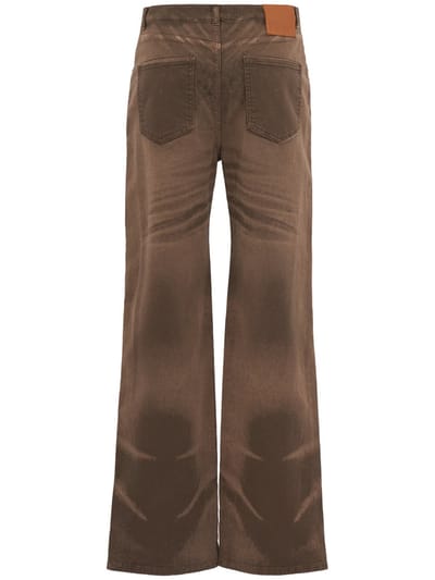 Giuseppe Di Morabito: Flared cotton five-pocket pants