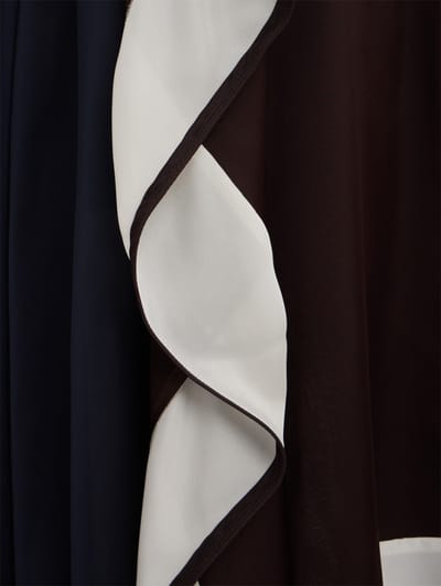 Sacai: Satin x Chiffon Dress