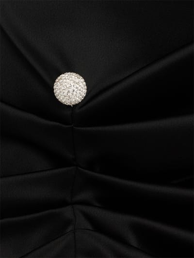 Giuseppe Di Morabito: Open-back draped mini dress