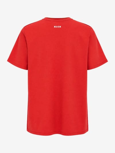 MSGM: Printed short sleeve t-shirt