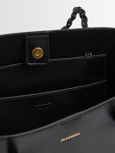 Jil Sander: Kalbleder Tangle Sack Umhängetasche