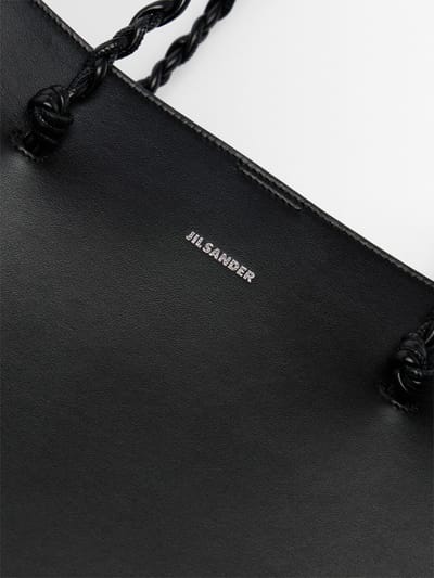 Jil Sander: Tangle leather tote bag