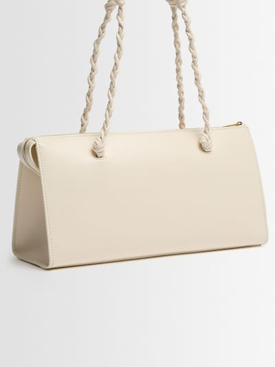 Jil Sander: Kalbleder Tangle Tent Reißverschluss Schultertasche