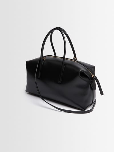 DeMellier: The Midi Stockholm grain leather top-handle bag