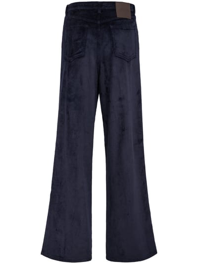 CRUNA: Wide leg mid rise pants