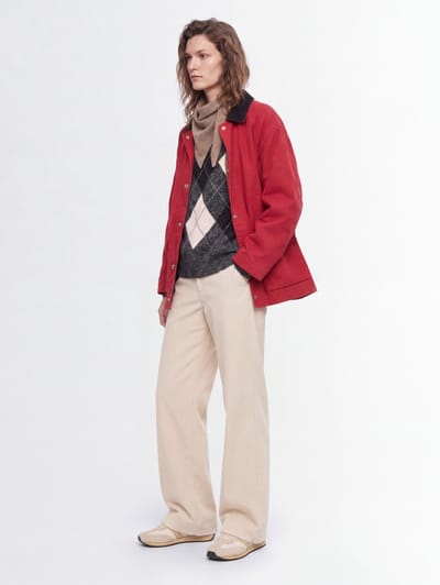 CRUNA: Pantalons larges taille mi-haute