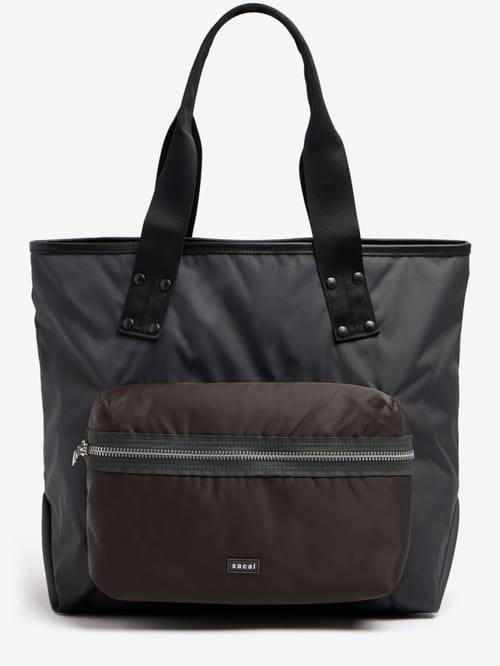 Sacai: Large Pocket Tote Bag