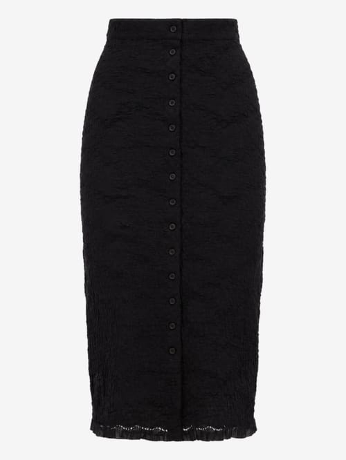 MSGM: Cotton pencil skirt