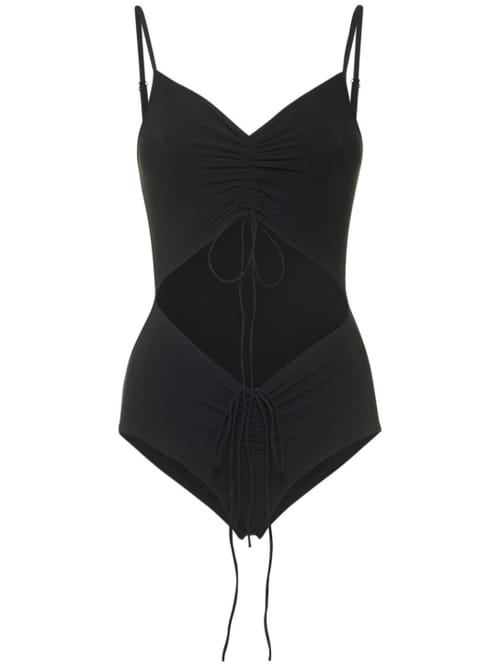 Christopher Esber: Disconnect lycra one piece swimsuit
