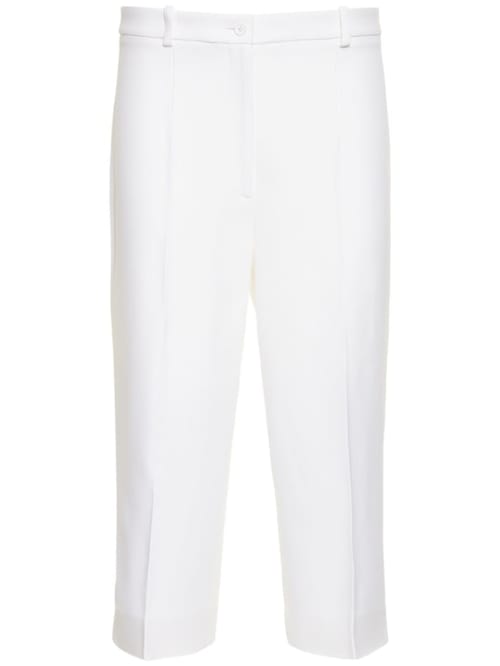 Michael Kors Collection: Double crepe sablé high-waist pants