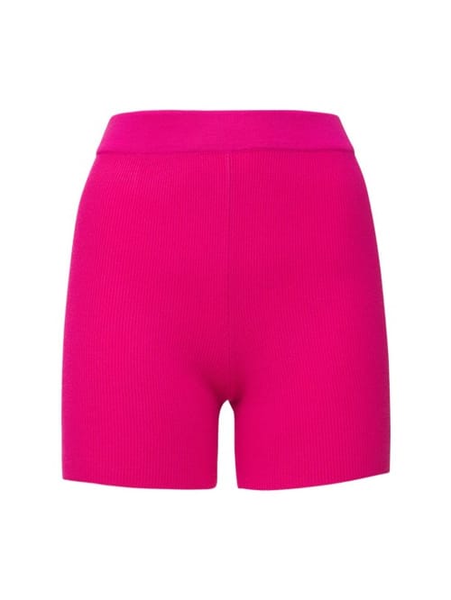 Jacquemus: Le short Arancia knitted cycling shorts