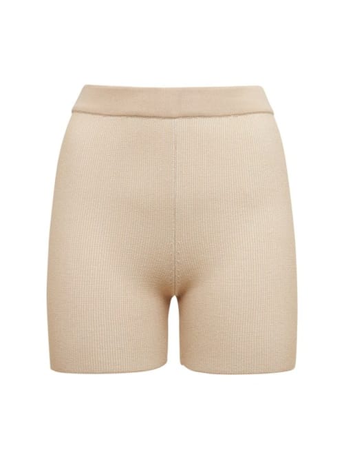 Jacquemus: Le Short Arancia knit cycling shorts