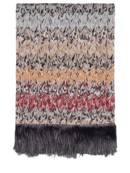 Missoni Home: Bethany throw blanket w/ fringe