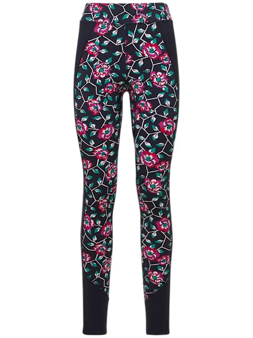 Marant Etoile: Tisea printed tech leggings