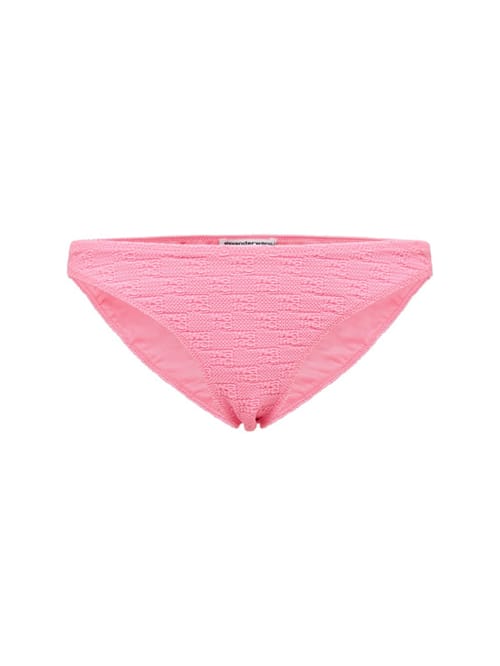 Alexander Wang: Logo tech bandeau bikini bottoms