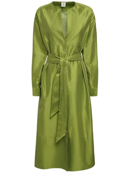 Rosie Assoulin: Cotton and silk shirt dress