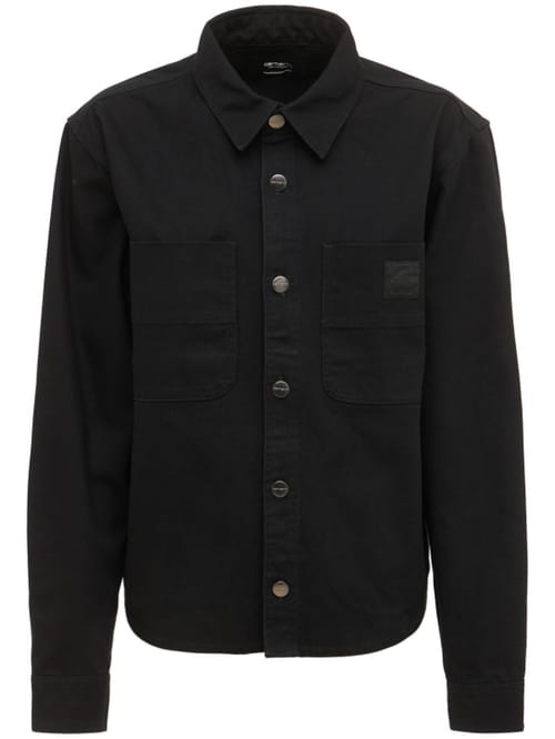Wardrobe.nyc: Carhartt Wip棉质帆布衬衫式夹克