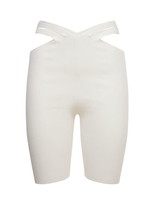 Dion Lee: LVR独家粘胶纤维混纺骑行短裤