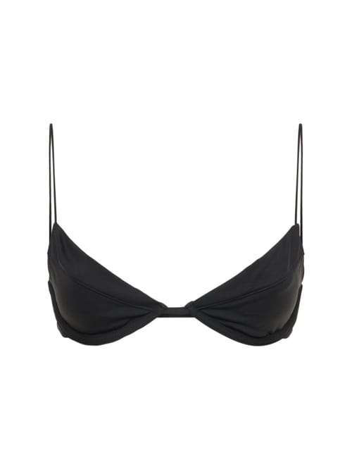 Ziah: Triangle bikini with thin straps