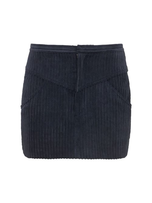 Isabel Marant: Melva灯芯绒迷你短裙