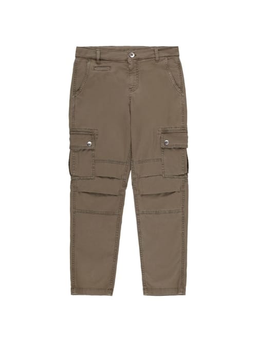 Brunello Cucinelli: 弹力棉质工装裤
