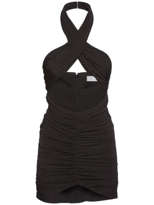 Giuseppe Di Morabito: Draped mini dress with cut-out