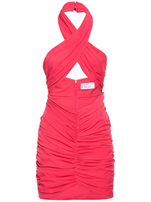 Giuseppe Di Morabito: Draped mini dress with cut-out