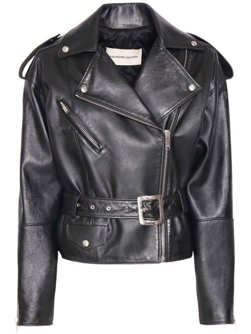 Alexandre Vauthier: Perfecto皮革机车夹克