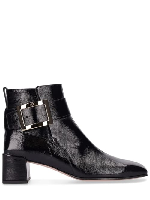 Roger Vivier: 45毫米City皮革及踝靴
