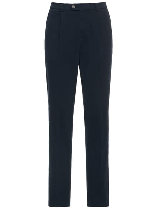 Brunello Cucinelli: 扎染混棉裤子