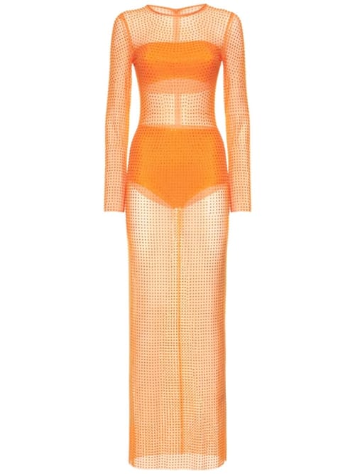 Giuseppe Di Morabito: Maxi dress with crystals
