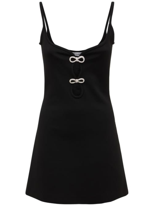 Mach & Mach: Robe courte trapèze à nœuds