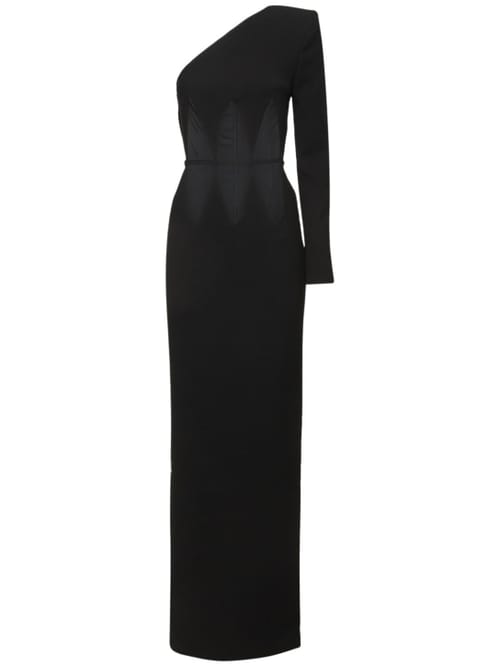 Mônot: One-shoulder cut-out maxi dress