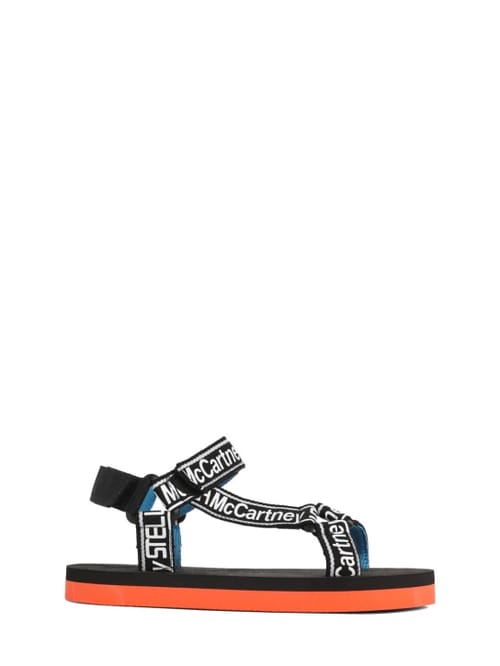 Stella McCartney Kids: Logo科技织物凉鞋