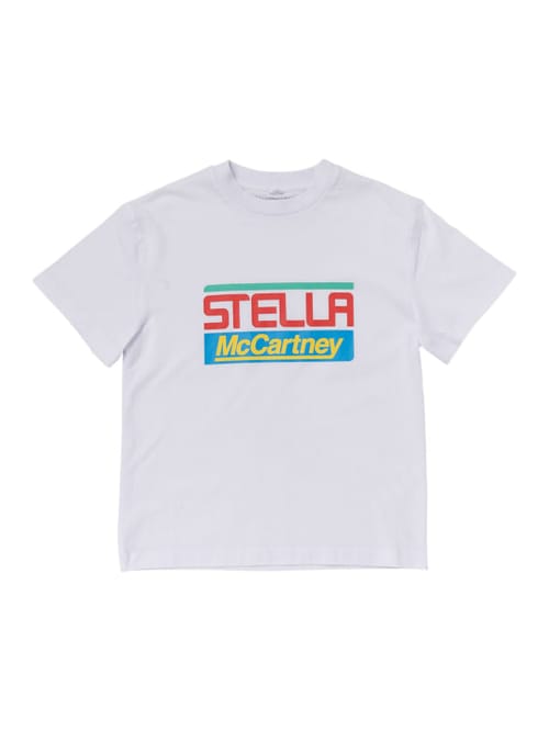 Stella McCartney Kids: Logo印花有机棉T恤