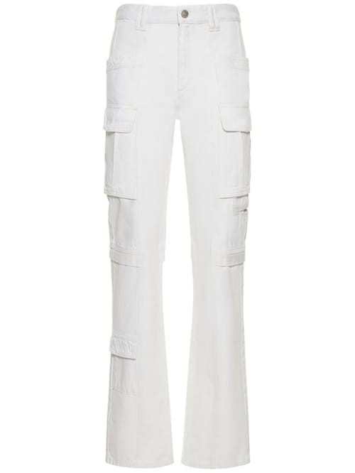 Isabel Marant: Vokayo棉质工装裤