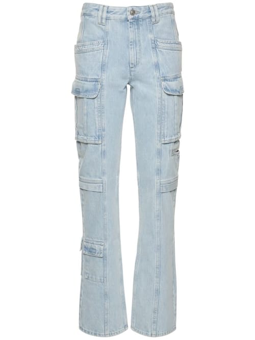 Isabel Marant: Vokayo棉质工装裤